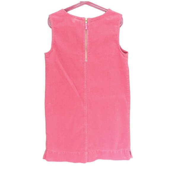 Crewcuts Pink Corduroy Jumper With Heart Pocket Girls Size 10 - Picture 6 of 7